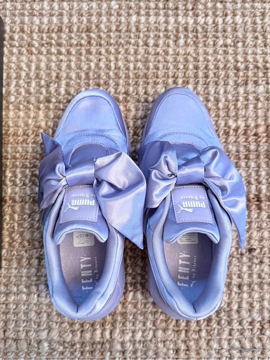 Puma Shoes - Puma Fenty by Rihanna Bow Sneaker - purple